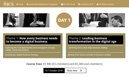 Website for ICS Leadership Development
