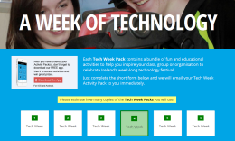 Website for Tech Week 2016: Registration