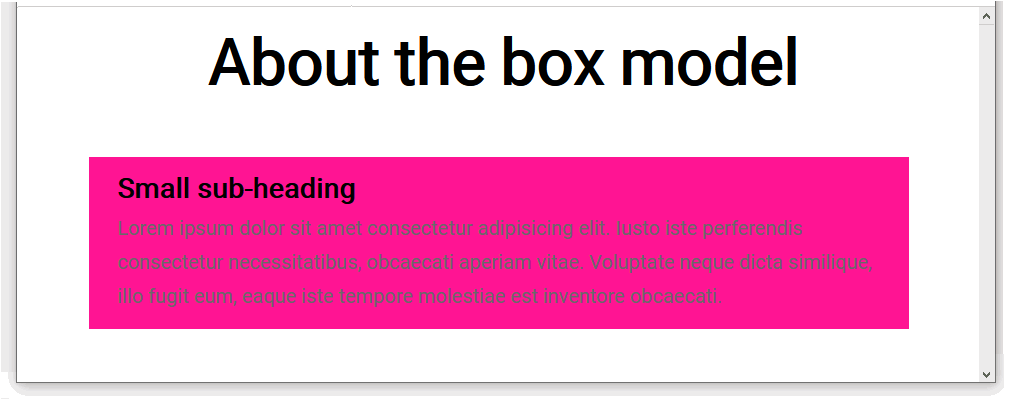 Introduction to the Box Model