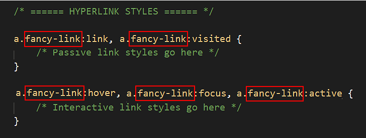 Styling Hyperlinks With CSS Web Design Development Tutorials 